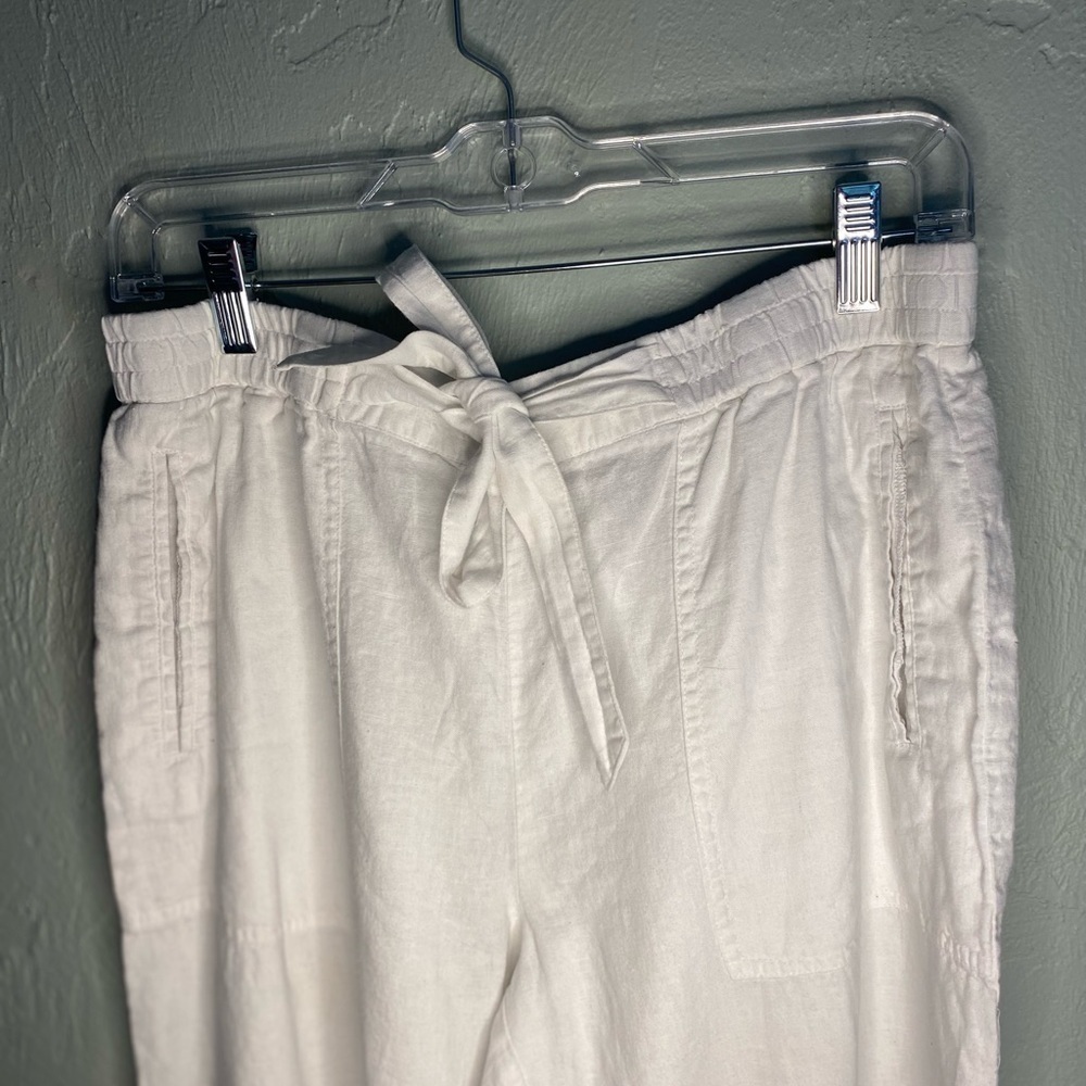 Women’s Rafaela white wide leg pull on comfort size Medium - Picture 8 of 12